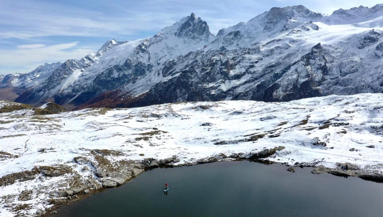 L'Ecrin Alpin - Somptueux 4 Pieces Neuf Coeur Station Daire Les Deux Alpes Dış mekan fotoğraf